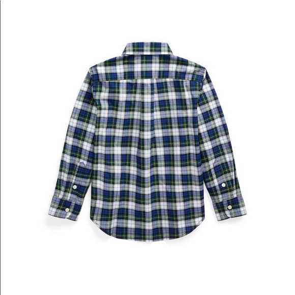 NWT Polo Ralph Lauren plaid poplin shirt size 6 - Picture 2 of 3